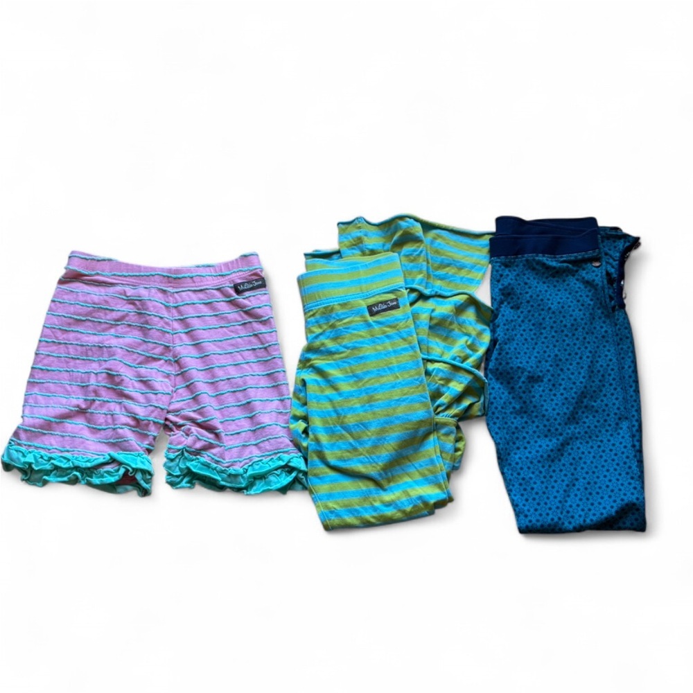 Matilda Jane Pink and Blue Striped Shorts