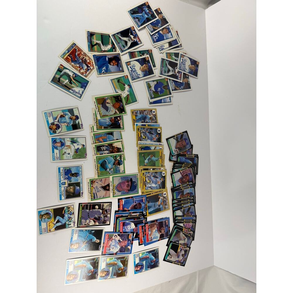 1972-1993 random KC Baseball cards