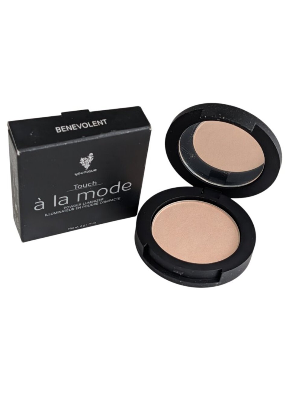 Younique Touch A La Mode Powder Luminizer BENEVOLENT (Golden Frost) NEW 4g/.14oz