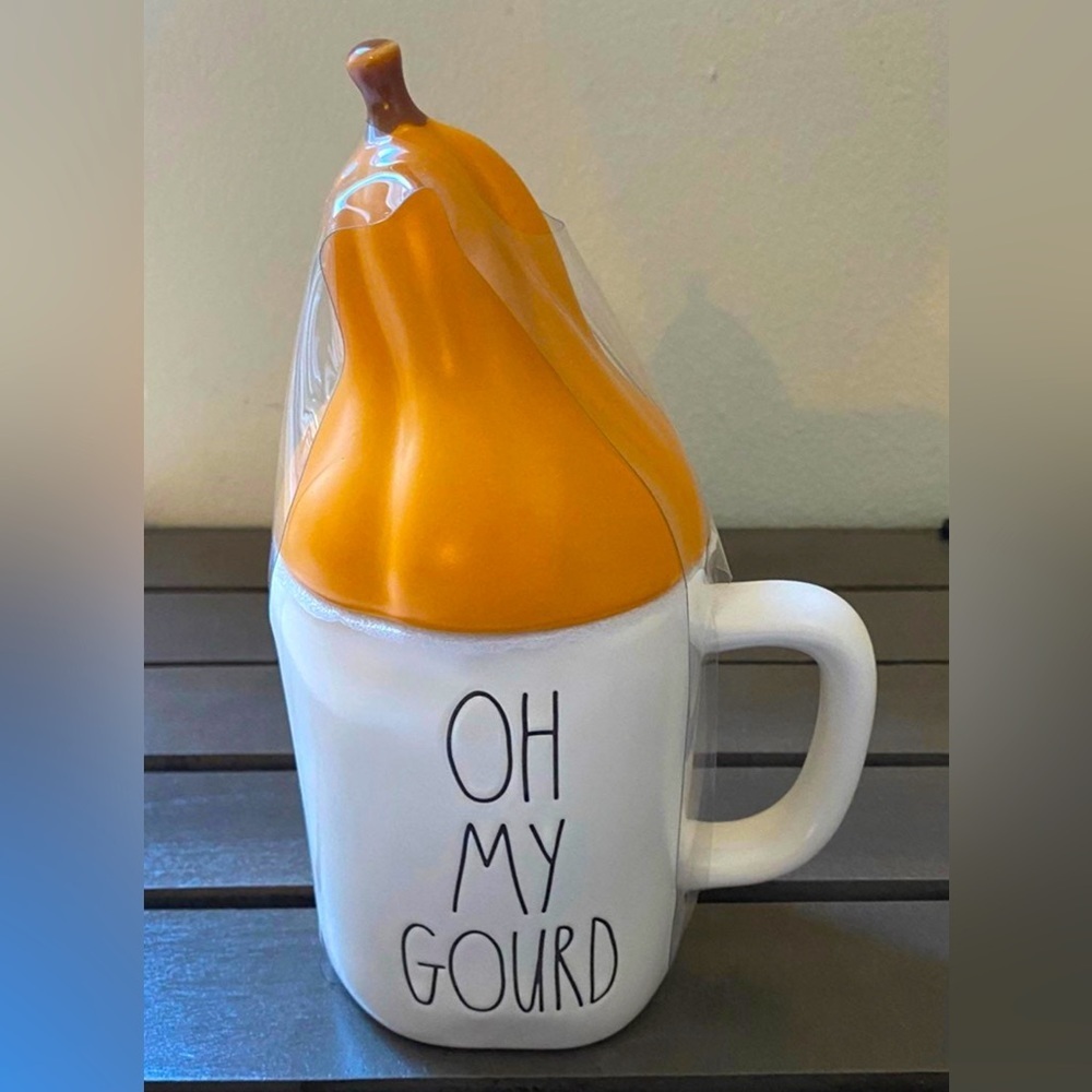 Rae Dunn Oh My Gourd Mug