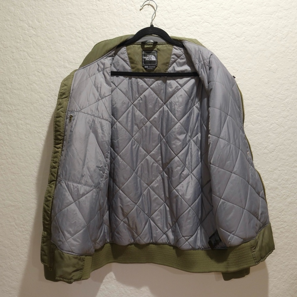 The North Face Olive Green Bomber Jacket - Picture 7 of 11