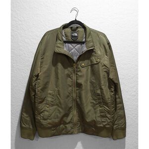 The North Face Olive Green Bomber Jacket