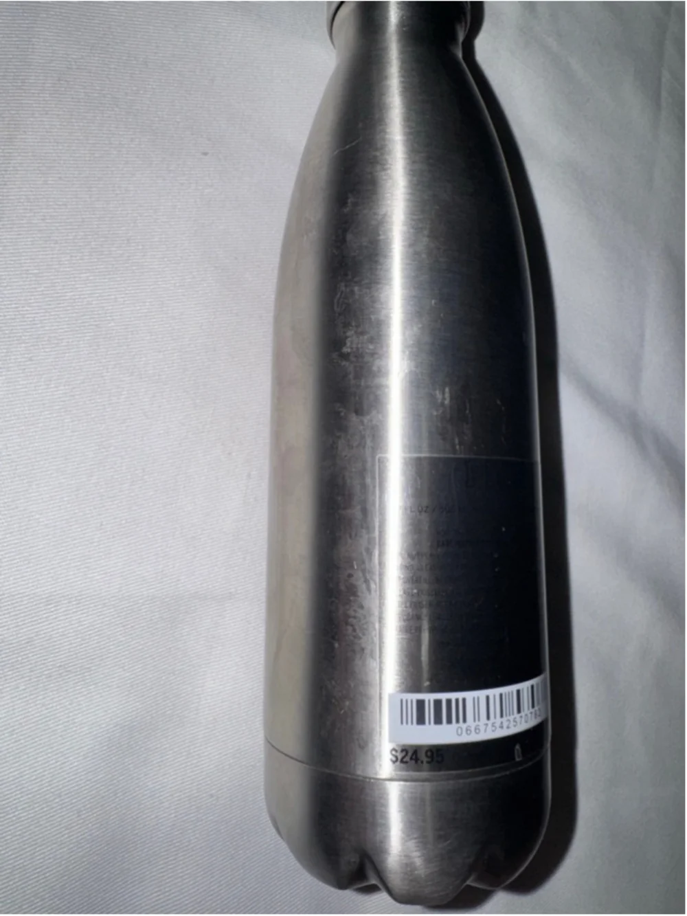 PINK Victoria’s Secret Stainless Steel Water Bottle Black Logo 17oz - Picture 5 of 5