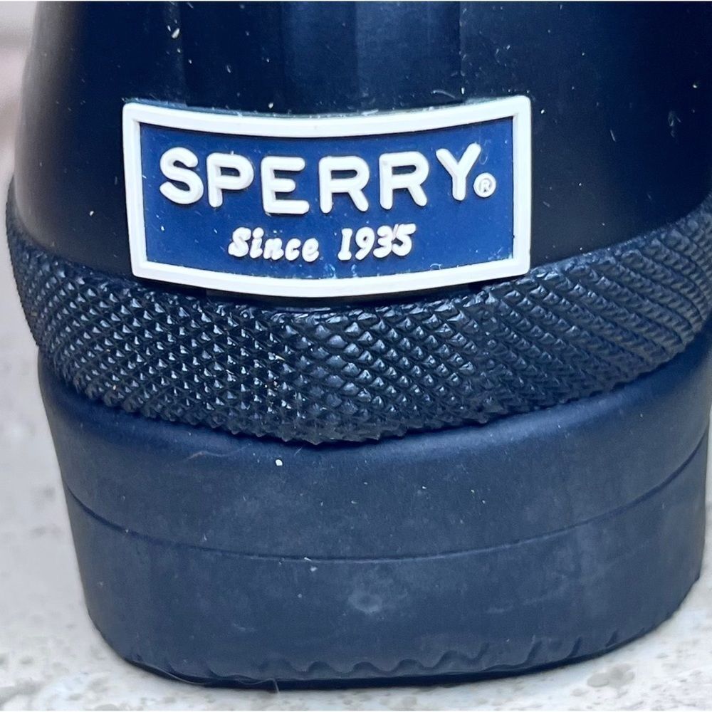 Sperry Women’s Top Siders Duck Boots Quilt Black Gosling Snow Boots Size 7 - Picture 6 of 11