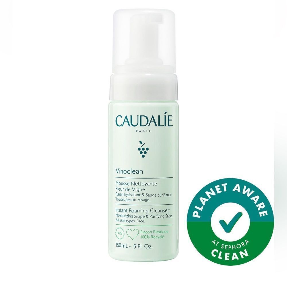 Caudalie NEW Vinoclean Gentle Foam Cleanser 5 fl oz
