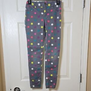 PLACE Jr 12 1990's Jeggings Bright Stars ADJ WAIST Y2K FUN UNIQUE COMFY BOLD Y2K