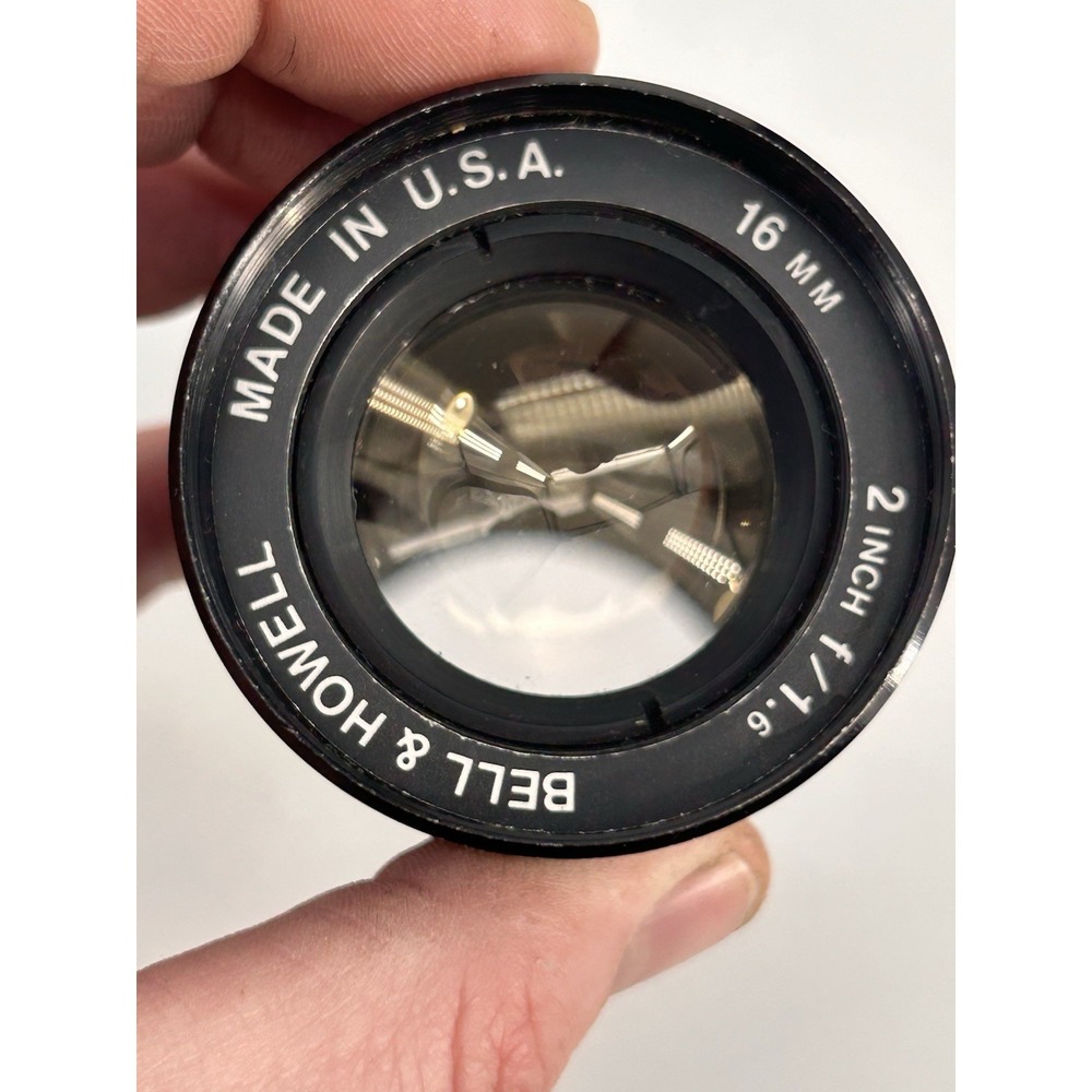 Bell & Howell 16mm Projector Lens  F.L. 2 "  Speed F1.6 - Picture 7 of 10