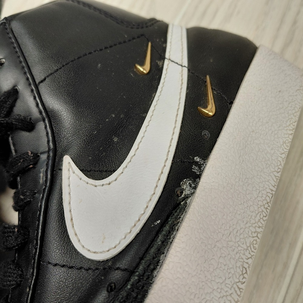 Nike Blazer Mid 77 LX Black White Sneakers Shoes Sisterhood Women's Size 7 - Picture 6 of 10