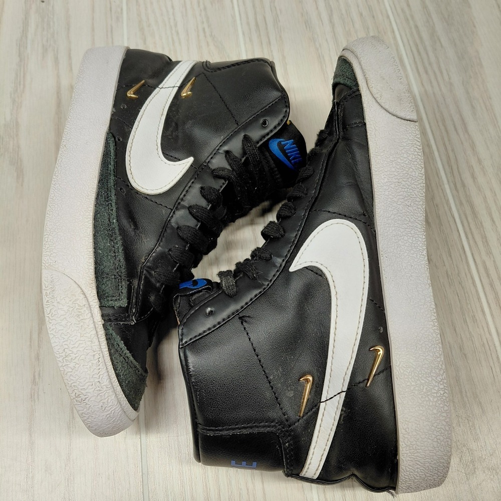 Nike Blazer Mid 77 LX Black White Sneakers Shoes Sisterhood Women's Size 7 - Picture 2 of 10