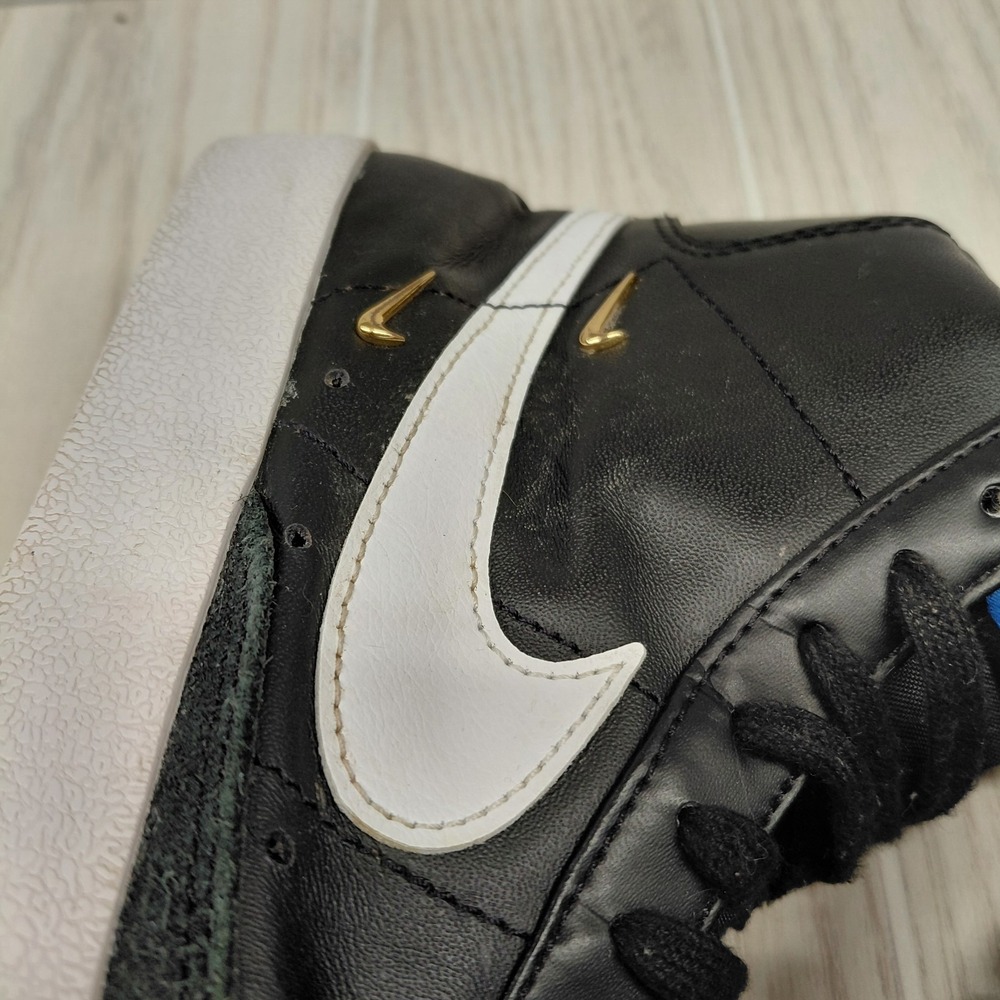 Nike Blazer Mid 77 LX Black White Sneakers Shoes Sisterhood Women's Size 7 - Picture 4 of 10