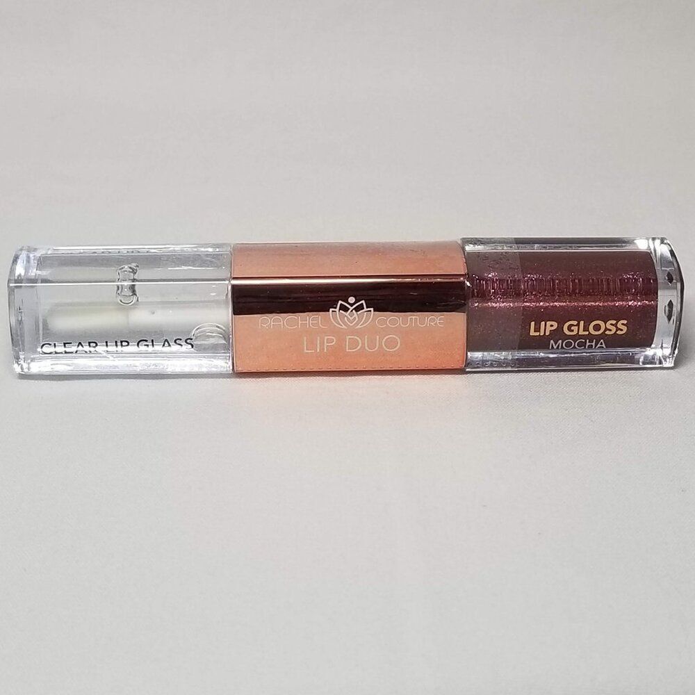 Rachel Couture - Lip Duo - Mocha (rich brown & clear)