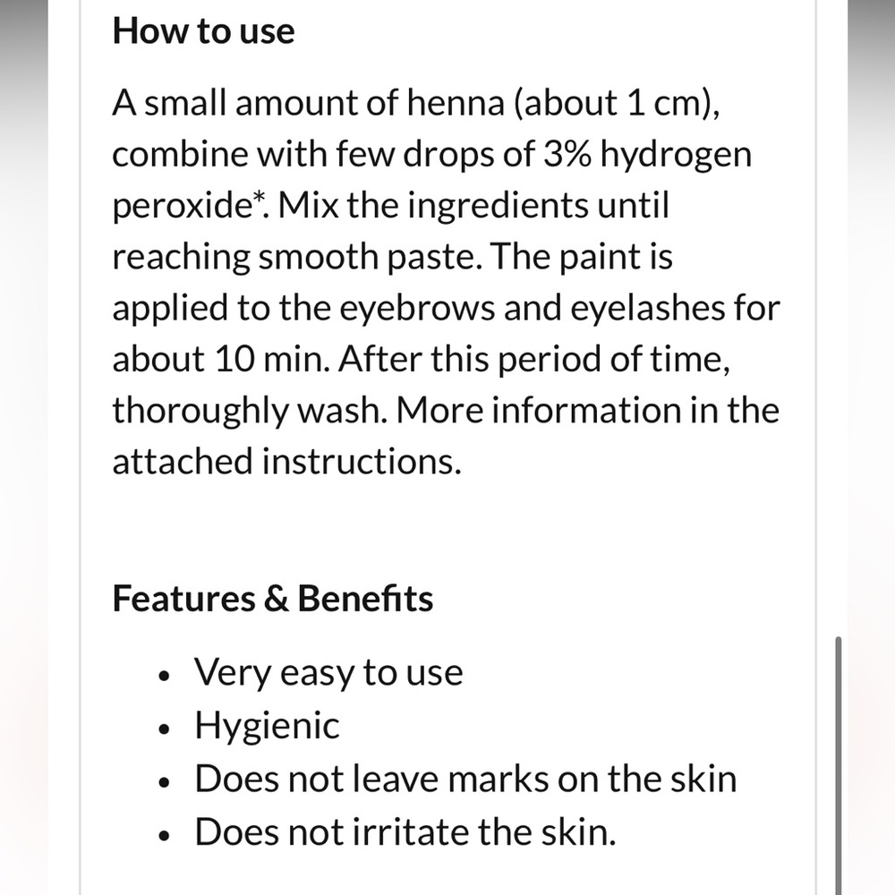 Brow tint for red heads - Picture 4 of 4