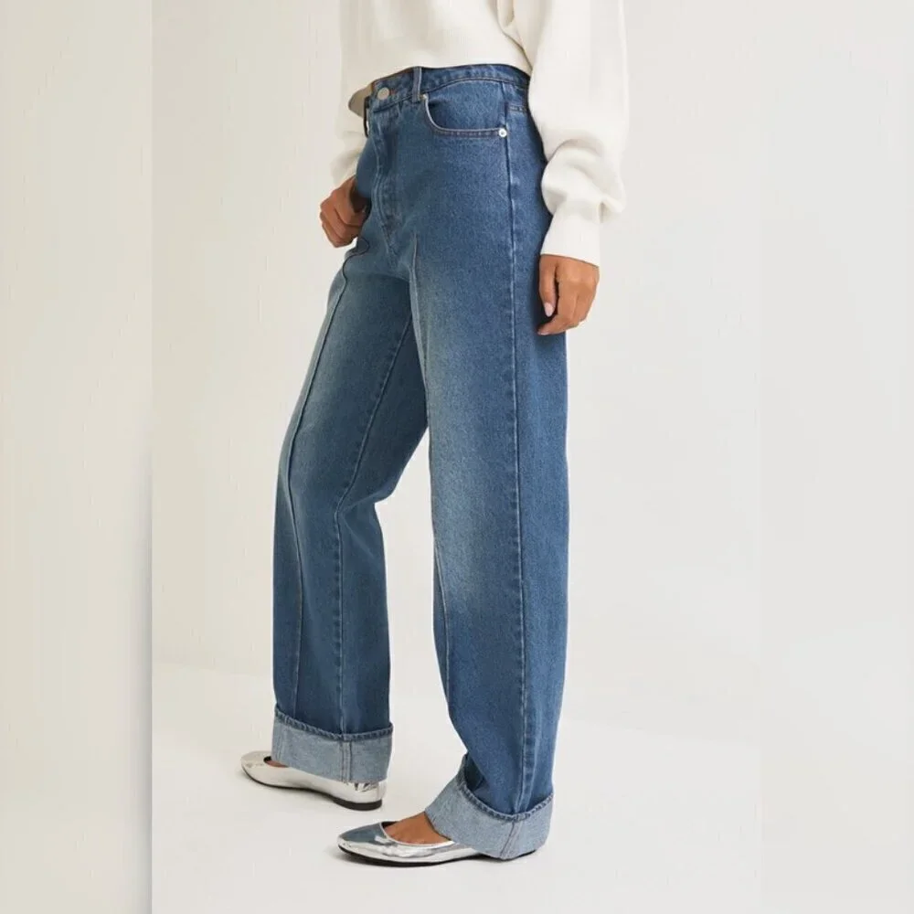 1 LEFT!!! DONT FOLD DENIM JEANS - Picture 3 of 3