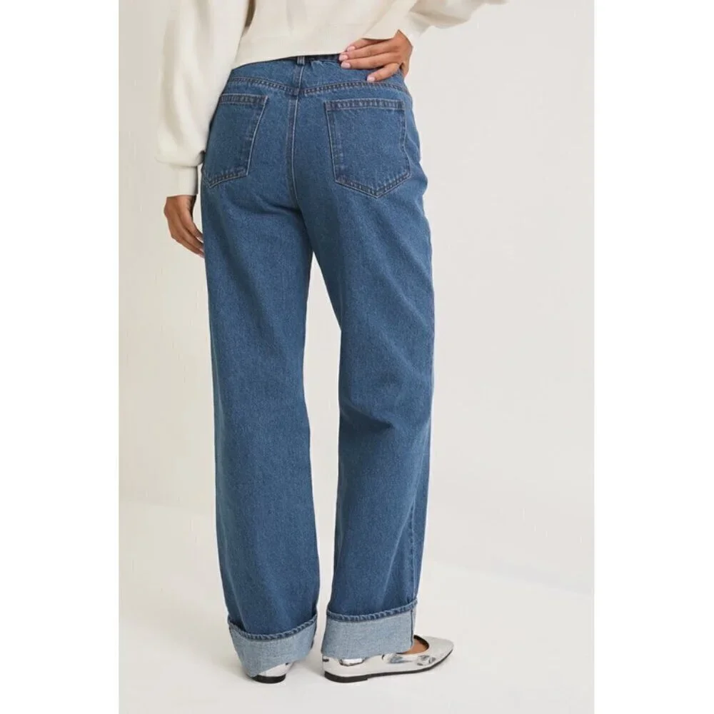 1 LEFT!!! DONT FOLD DENIM JEANS - Picture 2 of 3