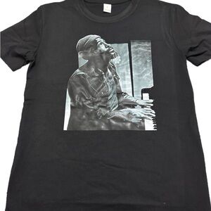 Unisex Black Marvin Gaye graphic Tshirt