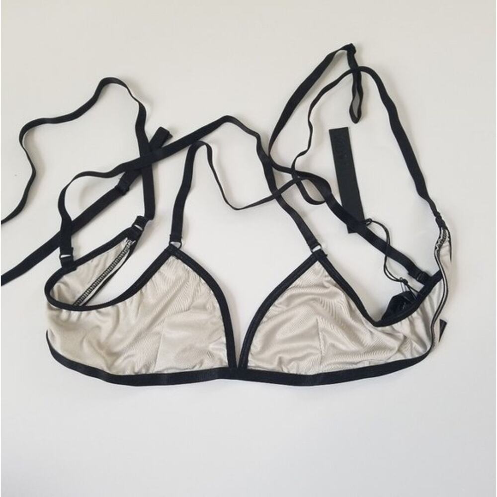 Dolls Kills Widow Triangle Bra MEDIUM  NWT