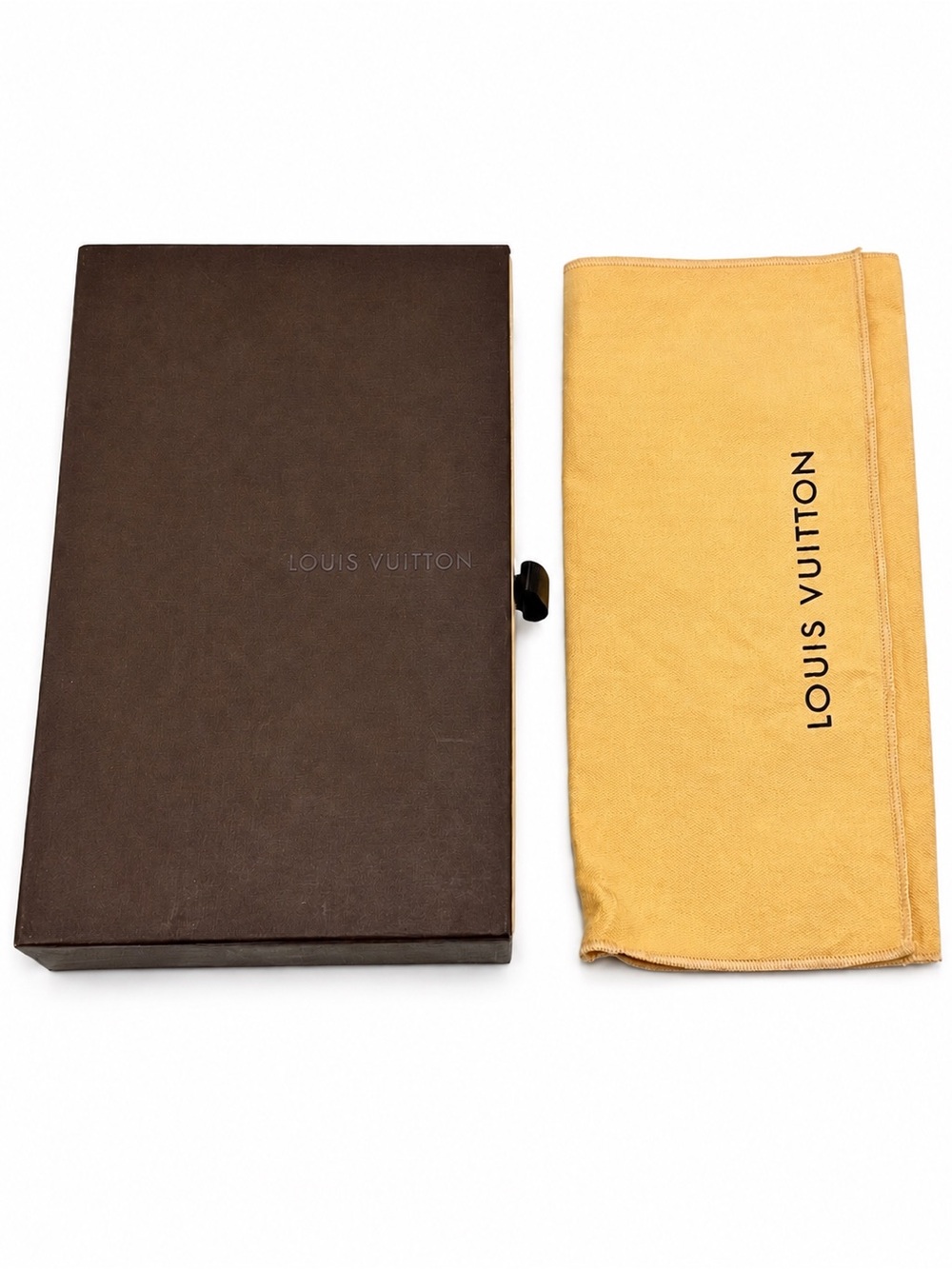 Empty Louis Vuitton Box Gift Packaging Louis Vuitton Dust Cloth Storage Display - Picture 6 of 9