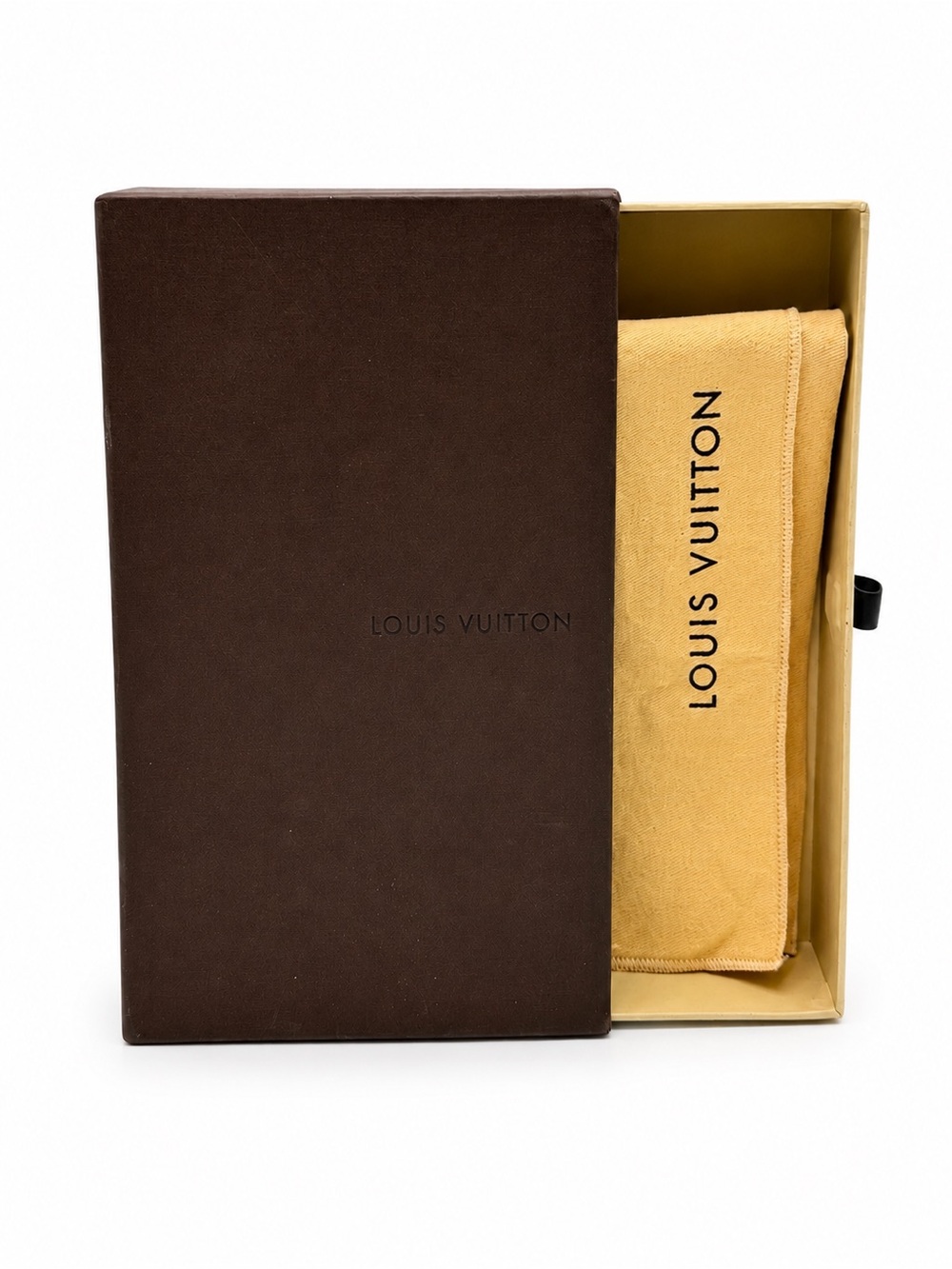 Empty Louis Vuitton Box Gift Packaging Louis Vuitton Dust Cloth Storage Display - Picture 8 of 9