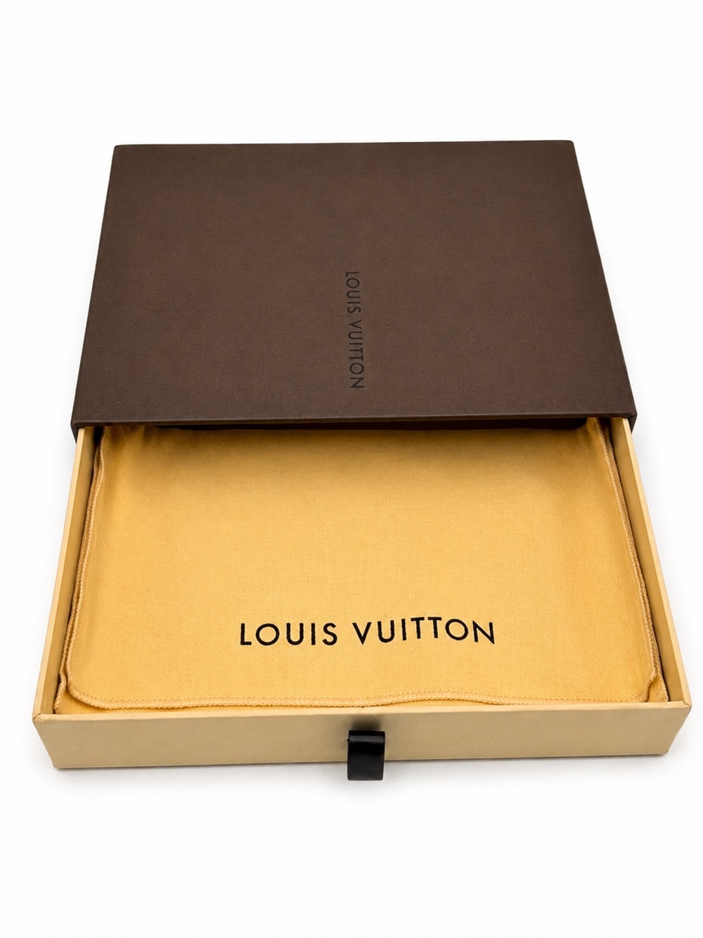 Empty Louis Vuitton Box Gift Packaging Louis Vuitton Dust Cloth Storage Display - Picture 9 of 9