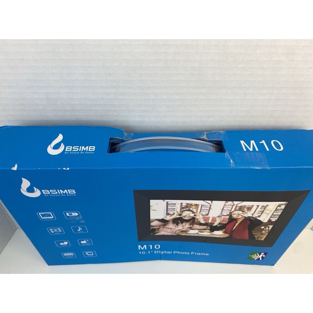 BSIMB M10 10.1" WiFi Digital Photo Frame - 16GB - Smart Digital Photo Frame - Picture 5 of 7