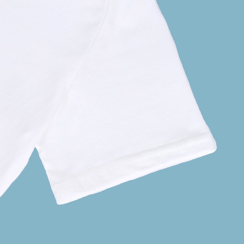 NWT*3-6m BABY ROMPER Shorts Double Zipper White Cotton Play-Sleep Custom Design - Picture 5 of 16