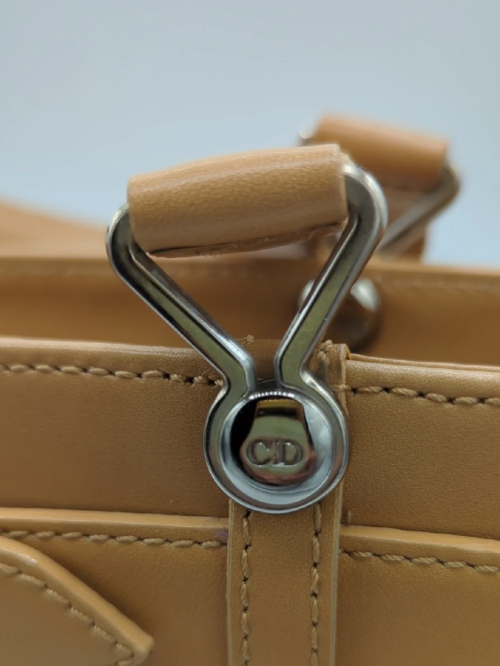 Vintage Dior Denim Trotter Monogram Handbag - Picture 12 of 16