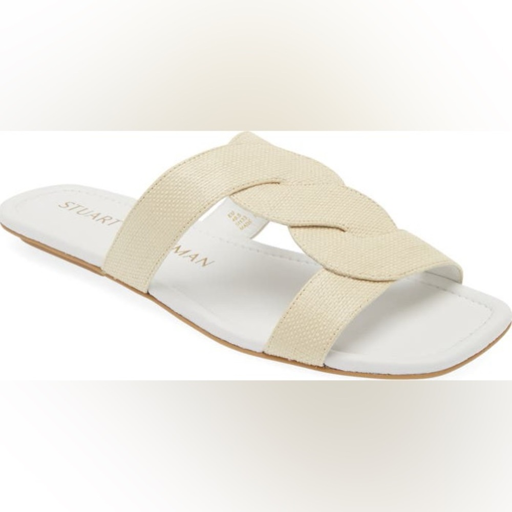 STUART WEITZMAN Ibiza canvas sandals