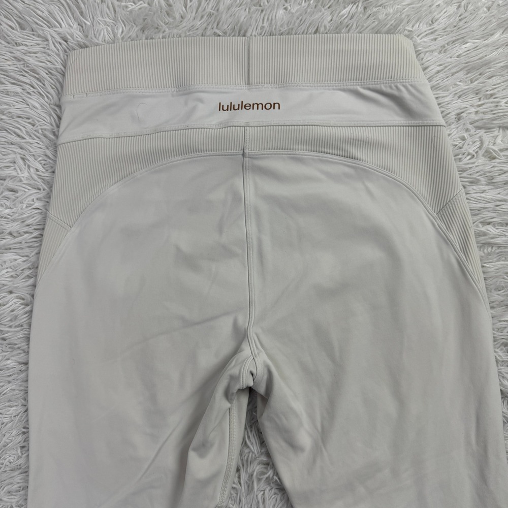 Lululemon Pants Womens 12 White New Ambition Super High Rise Tight Leggings - Picture 4 of 10