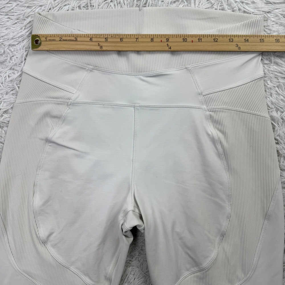 Lululemon Pants Womens 12 White New Ambition Super High Rise Tight Leggings - Picture 6 of 10