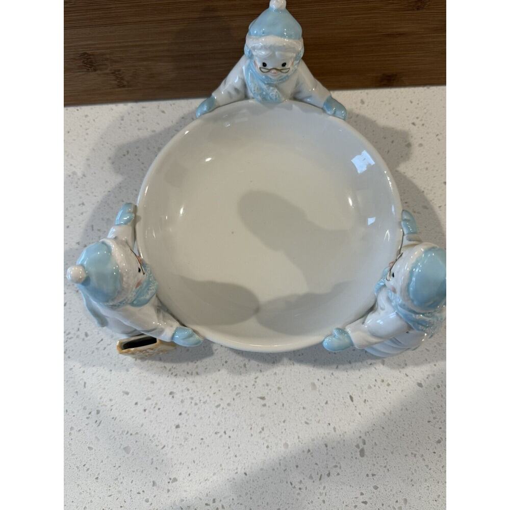 Avon Snow lady‎ Candy Dish First Edition 2002