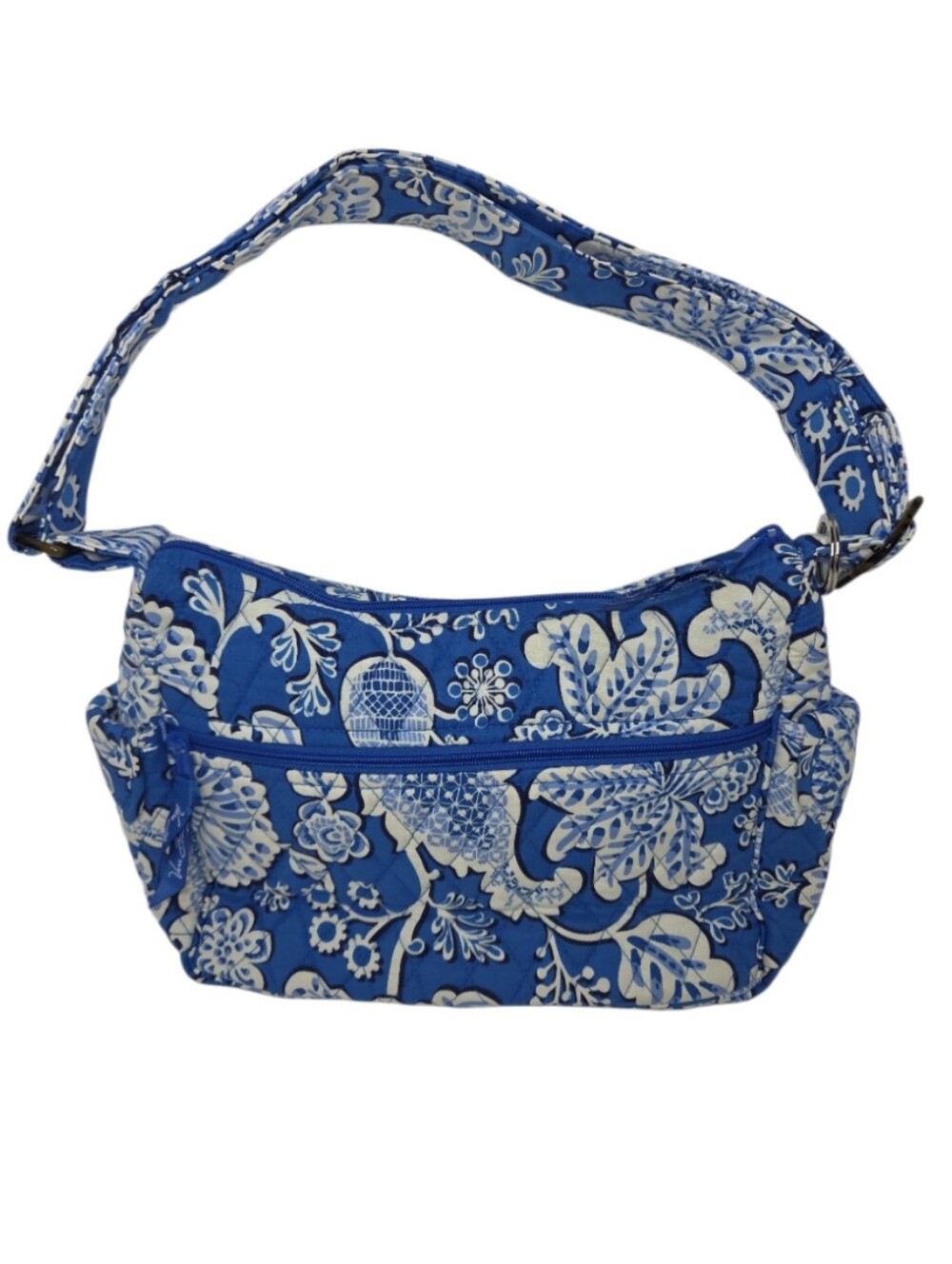 Vera Bradley Blue Lagoon Quilted Shoulder Bag Crossbody Bag