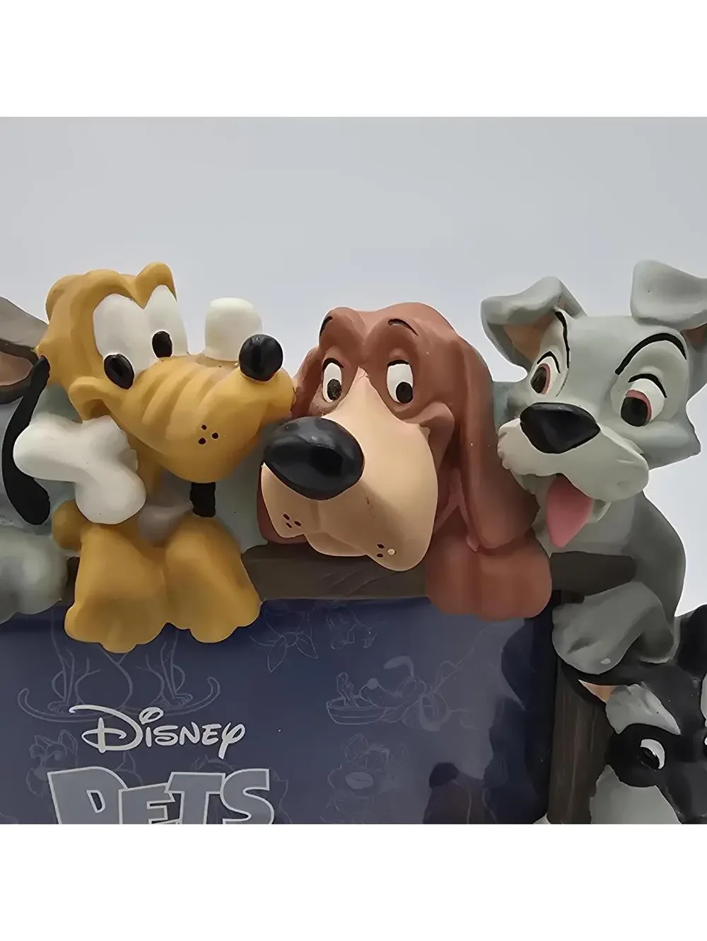 Disney Pets 3D Resin 5x7 Picture Frame Vintage Theme Park Dogs Dalmatians - Picture 5 of 8