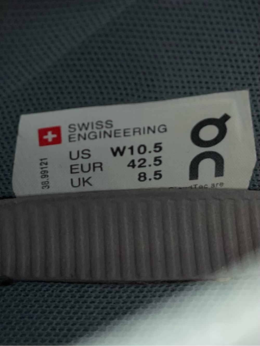 On Cloud X Shift LIGHTWEIGHT Womens Size 10.5 Running Shoes Sneakers Gray - Picture 11 of 12