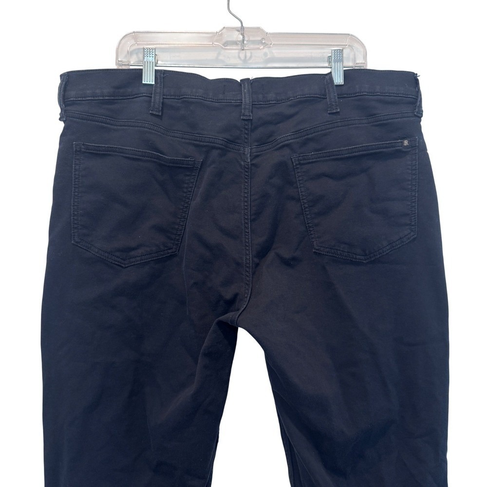Banana Republic Womens Black Denim Jeans Size 40x32 Stretch Pants Comfort Casual - Picture 6 of 8
