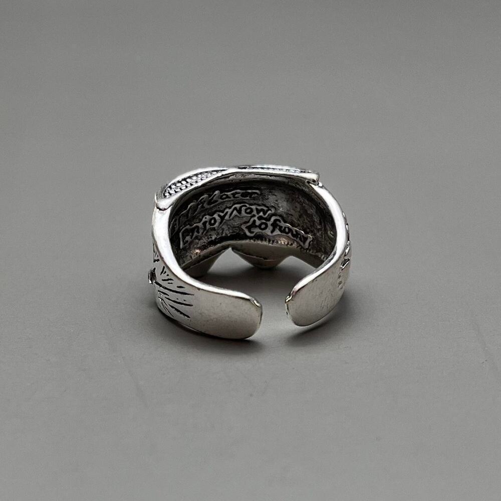 Y2k vintage silver double clown - Picture 3 of 4