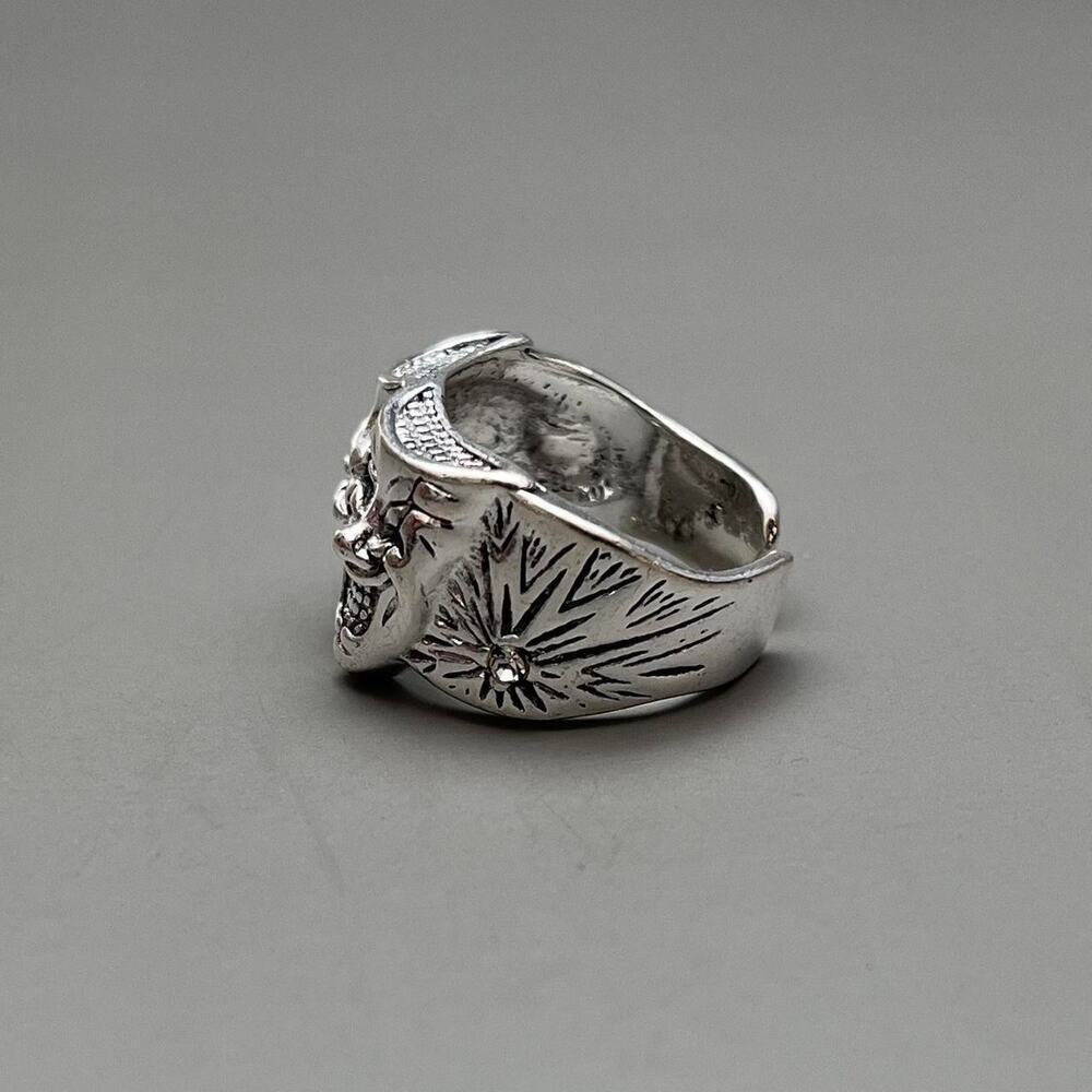 Y2k vintage silver double clown - Picture 2 of 4