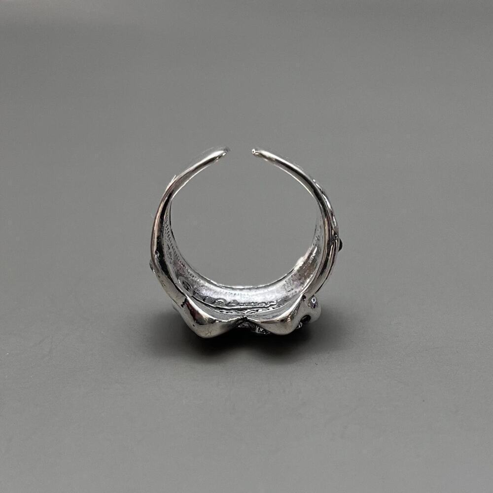 Y2k vintage silver double clown - Picture 4 of 4