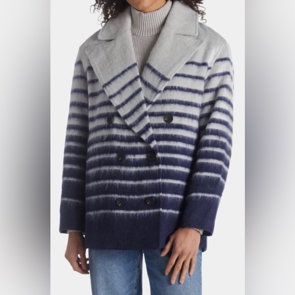 Avec Les Filles double breasted coat NWT