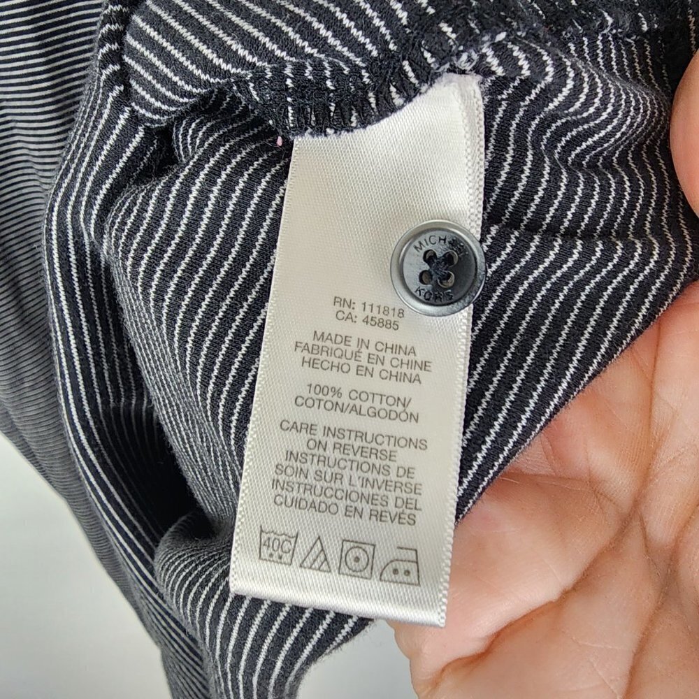 Michael Kors Stripped Polo L - Picture 4 of 4