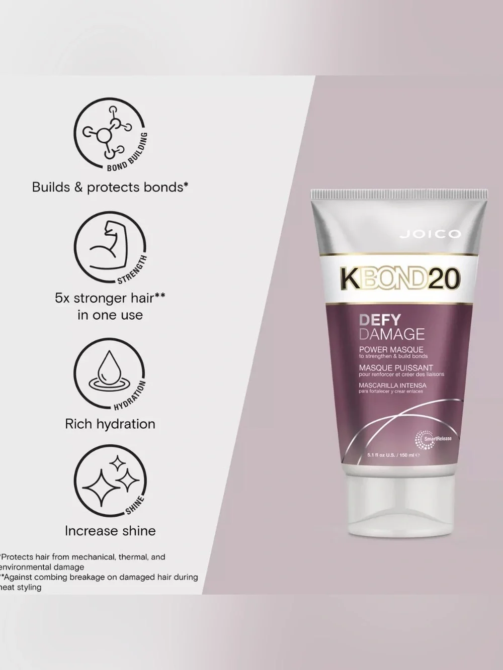 Joico Defy Damage K-Bond20 power mask - Picture 3 of 6