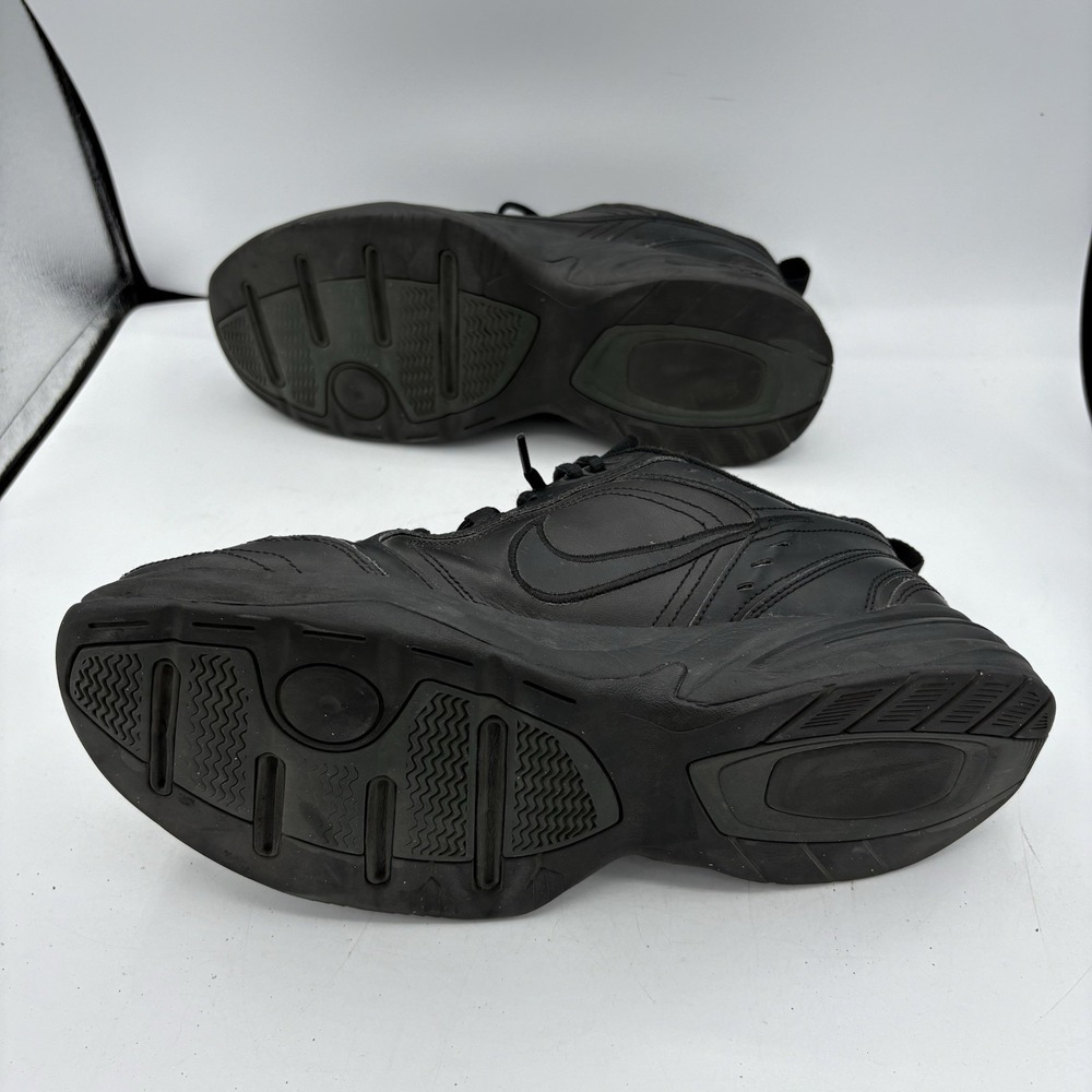 Nike Shoes Mens Size 10.5 Air Monarch IV 415445-001 Black Sneakers - Picture 9 of 9