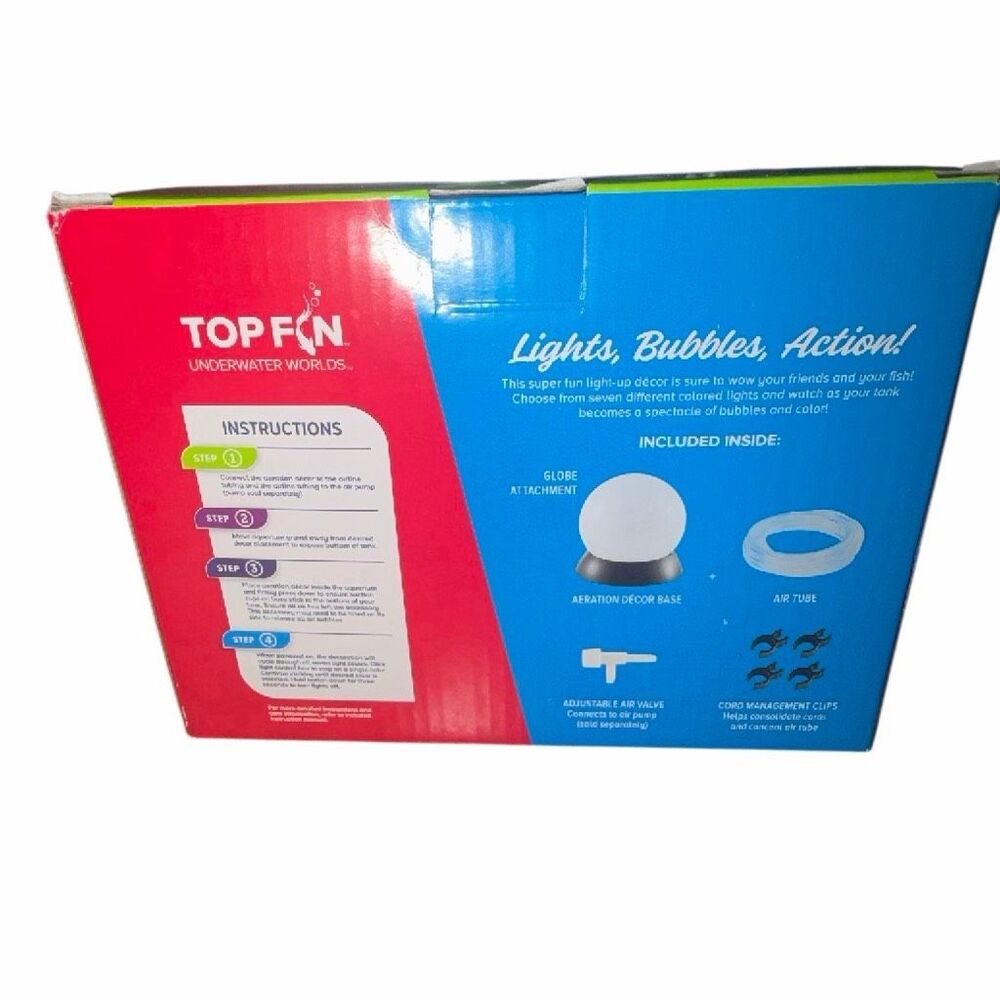 Top Fin See Your Future Aeration Decor - Custom ColorFlow LED Lighting - Picture 2 of 6