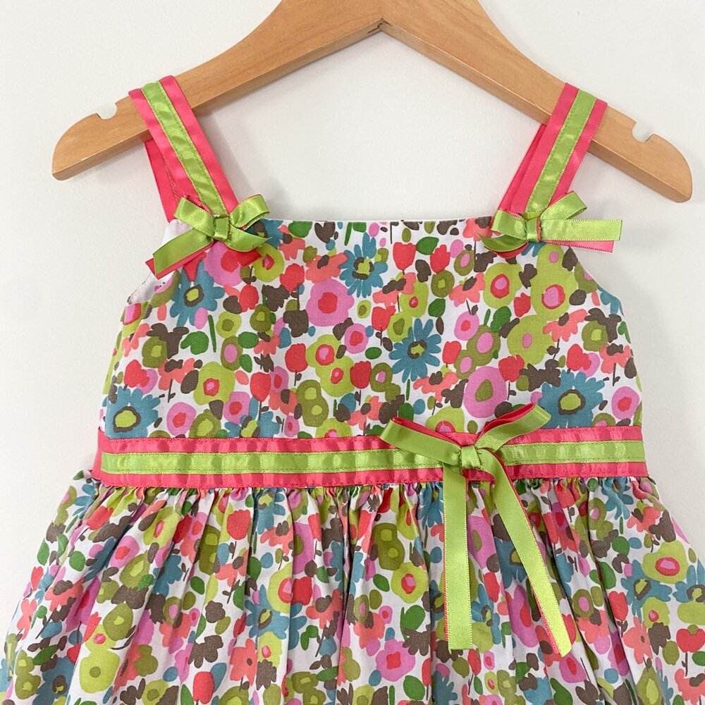 Blueberi Boulevard Floral Fit & Flare Dress – Size 4 - Picture 5 of 6