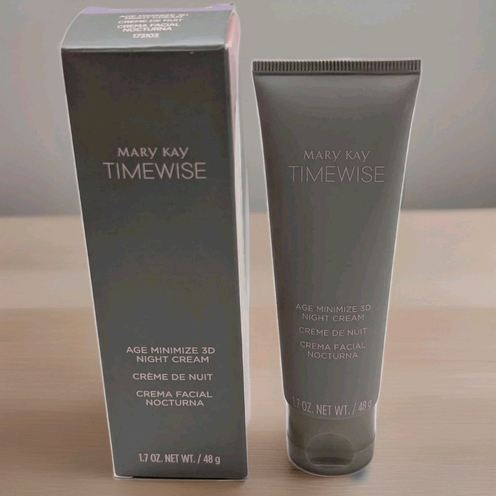 Mary Kay TimeWise Age Minimize 3D NIGHT CREAM Combination to Oily Discontinued