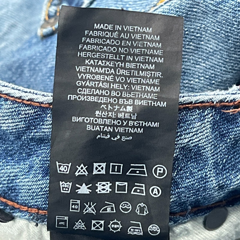 G-Star Raw Attacc Straight Jeans Men's 32x32* Blue Light Wash Button‎ Fly Denim - Picture 6 of 14