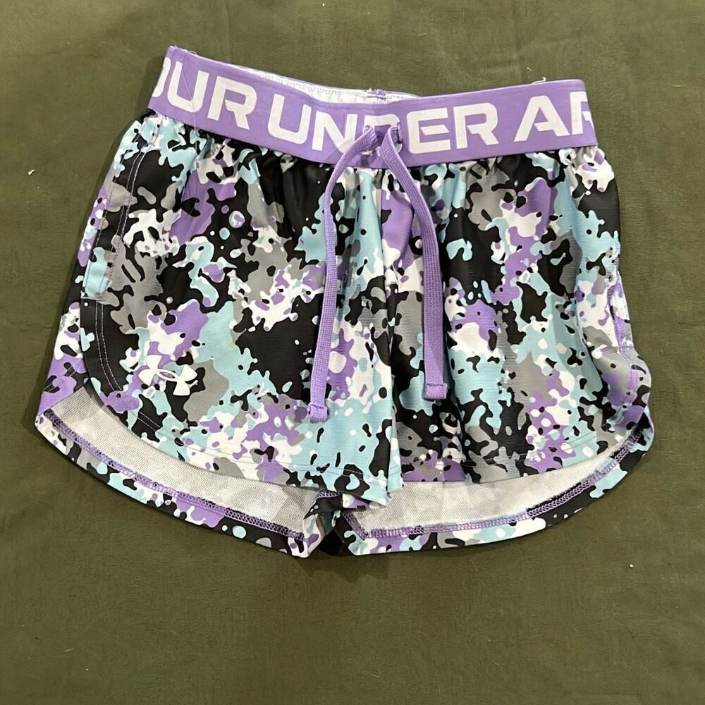 Under Armour Youth Purple Shorts