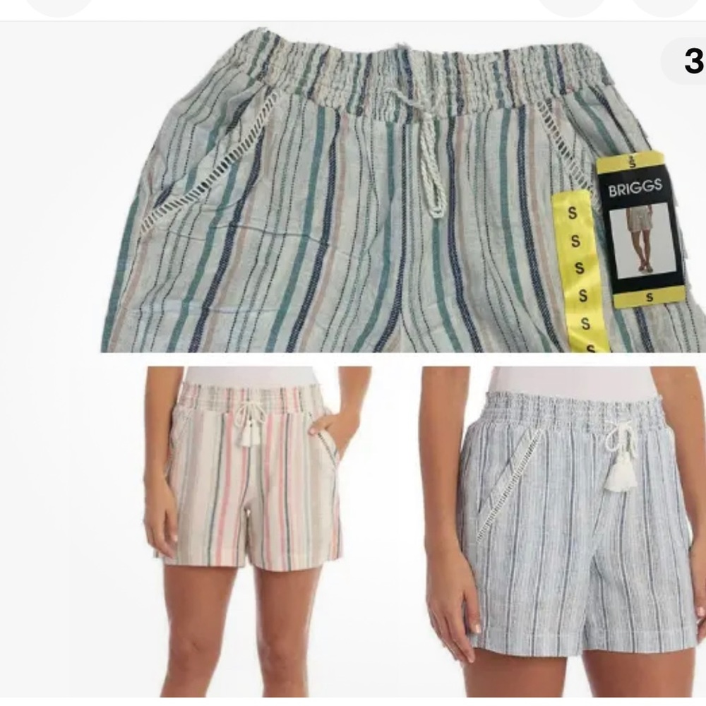 Briggs Ladies’ Linen Blend Short - Picture 10 of 12