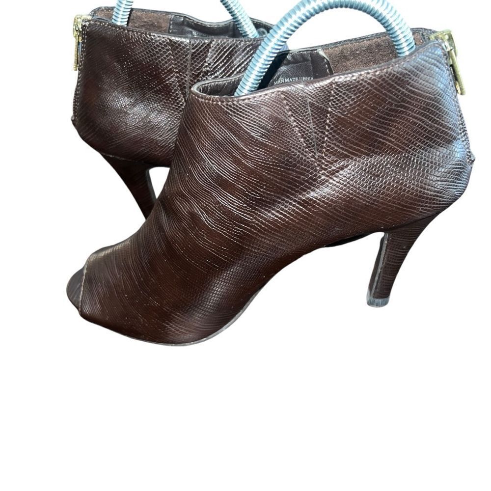 Women's Ann Marino Brown Boots Size 7 - Picture 4 of 11