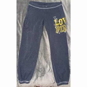 💙💛 Vintage Y2K PINK Victoria's Secret Joggers