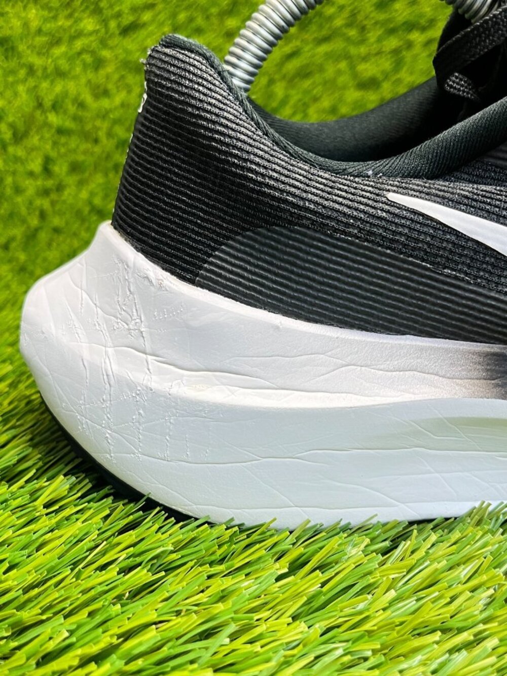 Nike Zoom Fly 5 Womens Size 11 Black White Walking Running Shoes Sneakers - Picture 2 of 11